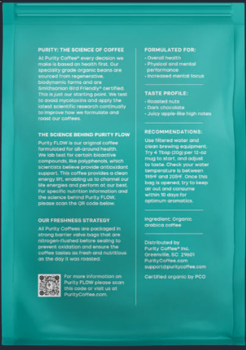 FLOW: Original Medium Roast Whole Bean Coffee